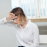 стрес зрителни смущения