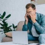 дискомфорт в очите