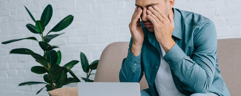 дискомфорт в очите