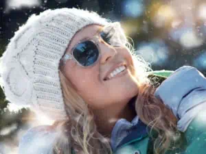 слънчеви очила през зимата